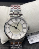  Shop Authentic Tissot Chemin Des Tourelles Powermatic 80 Helvetic Silver Dial Silver Steel Strap Watch For Women - T099.207.11.116.00 - Luxxuri