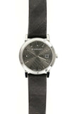  Shop Authentic Burberry Heritage Grey Dial Black Leather Strap Watch for Men - BU9024 - Luxxuri