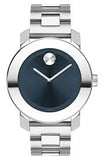  Shop Authentic Movado Bold Blue Dial Silver Steel Strap Watch for Women - 3600396 - Luxxuri