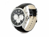  Shop Authentic Hugo Boss Driver Black Dial Black Leather Strap Watch for Men - 1512879 - Luxxuri