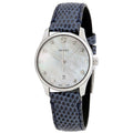  Shop Authentic Gucci G-Timeless Signature Mother of Pearl Star Dial Blue Watch For Women - YA126588 - Luxxuri