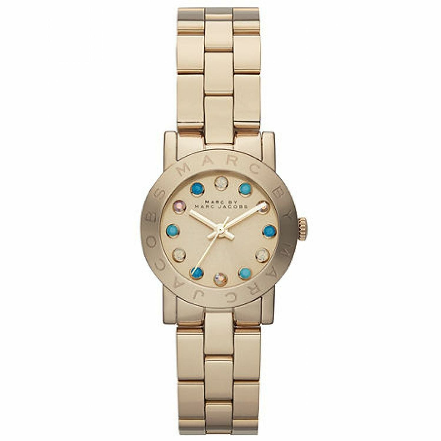  Shop Authentic Marc Jacobs Amy Dexter Gold Dial Gold Steel Strap Watch for Women - MBM3218 - Luxxuri