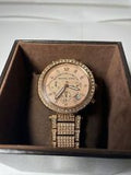  Shop Authentic Michael Kors Uptown Glam Parker Chronograph Rose Gold Dial Steel Strap Watch for Women - MK5663 - Luxxuri