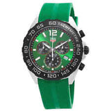  Shop Authentic Tag Heuer Formula 1 Chronograph Green Dial Green Rubber Strap Watch for Men - CAZ101AP.FT8056 - Luxxuri