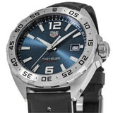  Shop Authentic Tag Heuer Formula 1 Quartz Blue Dial Black Rubber Strap Watch for Men - WAZ1118.FT8023 - Luxxuri