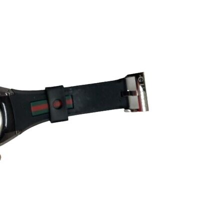  Shop Authentic Gucci Sync Quartz Black Dial Black Rubber Strap Watch For Men - YA137301 - Luxxuri