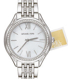  Shop Authentic Michael Kors Mindy White Dial Silver Steel Strap Watch For Women - MK7075 - Luxxuri
