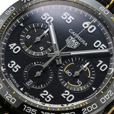  Shop Authentic Tag Heuer Carrera x Porsche Automatic Chronograph Black Dial Black Nylon Strap Watch for Men - CBN2A1H.FC6512 - Luxxuri