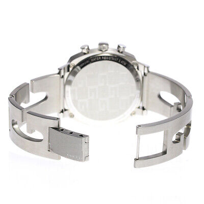  Shop Authentic Gucci Grip Quartz Chronograph Red Dial Silver Steel Strap Watch For Men - YA157303 - Luxxuri