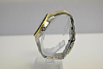  Shop Authentic Guess Odyssey Black Dial Two Tone Steel Strap Watch For Men - W1107G6 - Luxxuri