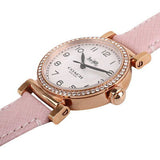 Coach Madison White Dial Pink Leather Strap Watch for Women - 14503395