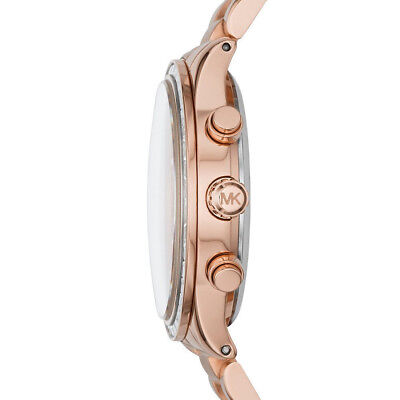  Shop Authentic Michael Kors Brinkley Rose Gold Dial Rose Gold Steel Strap Watch for Women - MK6204 - Luxxuri