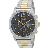  Shop Authentic Hugo Boss Professional Black Dial Two Tone Steel Strap Watch for Men - 1513529 - Luxxuri