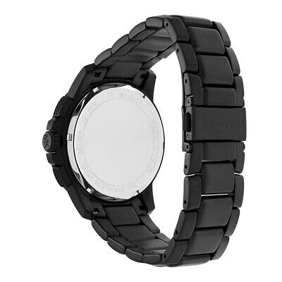  Shop Authentic Michael Kors Ryker Chronograph Black Dial Black Steel Strap Watch For Men - MK8529 - Luxxuri