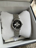  Shop Authentic Gucci G Timeless Quartz Diamonds Black Dial Silver Steel Strap Watch For Women - YA1265024 - Luxxuri