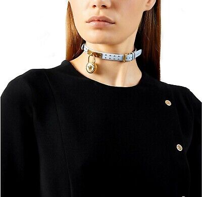  Shop Authentic Versace Medusa Lock Icon Quartz White Dial Blue Leather Strap Watch for Women - VEDW00419 - Luxxuri