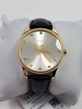  Shop Authentic Gucci G Timeless Quartz Silver Dial Black Leather Strap Watch For Women - YA1264181 - Luxxuri