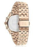  Shop Authentic Tommy Hilfiger Ari Diamonds Silver Dial Rose Gold Steel Strap Watch for Women - 1781978 - Luxxuri