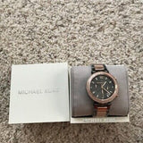  Shop Authentic Michael Kors Parker Chronograph Grey Dial Two Tone Steel Strap Watch For Women - MK6440 - Luxxuri