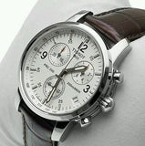  Shop Authentic Tissot T Race PRC 200 Chronograph White Dial Brown Leather Strap Watch for Men -  T17.1.516.32 - Luxxuri