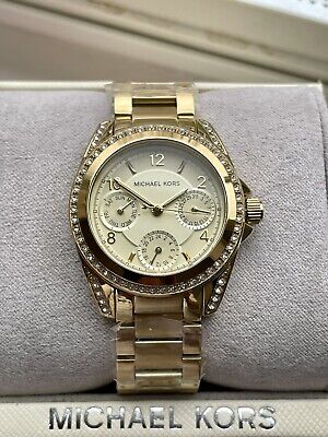  Shop Authentic Michael Kors Blair Gold Dial Gold Steel Strap Watch for Women - MK5639 - Luxxuri
