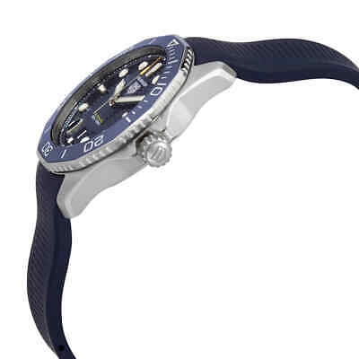  Shop Authentic Tag Heuer Aquaracer Professional 300 Automatic Blue Dial Blue Rubber Strap Watch for Men - WBP201B.FT6198 - Luxxuri