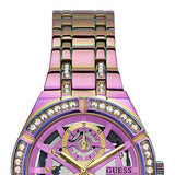  Shop Authentic Guess Allara Quartz Purple Dial Purple Steel Strap Watch For Women - GW0604L4 - Luxxuri