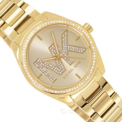  Shop Authentic Michael Kors Janelle Quartz Gold Dial Gold Steel Strap Watch For Women - MK7381 - Luxxuri