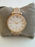  Shop Authentic Fossil Jacqueline White Dial Pink Leather Strap Watch for Women - ES4303 - Luxxuri