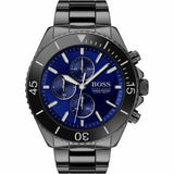  Shop Authentic Hugo Boss Ocean Edition Navy Blue Dial Black Steel Strap Watch for Men - 1513743 - Luxxuri