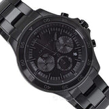  Shop Authentic Michael Kors Grayson Chronograph Black Dial Black Steel Strap Watch For Men - MK9109 - Luxxuri