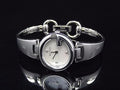  Shop Authentic Gucci Guccissima Diamonds Mother of Pearl Dial Silver Steel Strap Watch For Women - YA134504 - Luxxuri