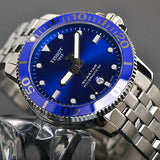  Shop Authentic Tissot Seastar 1000 Powermatic 80 Blue Dial Silver Steel Strap Watch For Men - T120.407.11.041.00 - Luxxuri