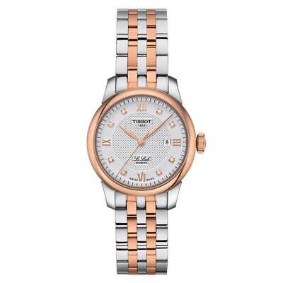  Shop Authentic Tissot Le Locle Lady Automatic Diamonds Silver Dial Two Tone Steel Strap Watch For Women - T006.207.22.036.00 - Luxxuri