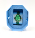  Shop Authentic Swarovski Octea Nova Crystals Green Dial Green Leather Strap Watch for Women - 5650005 - Luxxuri