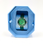  Shop Authentic Swarovski Octea Nova Crystals Green Dial Green Leather Strap Watch for Women - 5650005 - Luxxuri