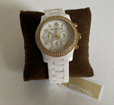  Shop Authentic Michael Kors Runway White Dial White Steel Strap Watch for Women - MK5237 - Luxxuri