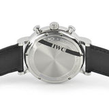 Shop Authentic IWC Portofino Chronograph Black Dial Black Leather Strap Watch for Men - IW391029 - Luxxuri