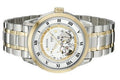  Shop Authentic Bulova BVA Skeleton Silver Dial Two Tone Steel Strap Watch for Men - 98A123 - Luxxuri