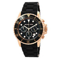  Shop Authentic Michael Kors Everest Chronograph Black Dial Black Silicone Strap Watch For Men - MK9055 - Luxxuri