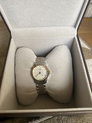  Shop Authentic Gucci G Timeless Diamonds Mother of Pearl Dial Two Tone Mesh Bracelet Watch for Women - YA126513 - Luxxuri