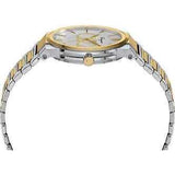  Shop Authentic Salvatore Ferragamo Sapphire Silver Dial Two Tone Steel Strap Watch for Men - SFHP00520 - Luxxuri