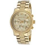  Shop Authentic Michael Kors Runway Gold Dial Gold Steel Strap Watch for Women - MK5826 - Luxxuri