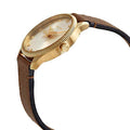  Shop Authentic Gucci G Timeless Quartz Silver Dial Brown Leather Strap Watch For Women - YA1265022 - Luxxuri