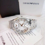  Shop Authentic Emporio Armani Dress Quartz Silver Dial Silver Steel Strap Watch For Men - AR11084 - Luxxuri
