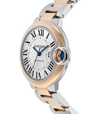  Shop Authentic Cartier Ballon Bleu de Cartier Silver Dial Two Tone Steel Strap Watch for Women - W2BB0032 - Luxxuri
