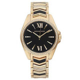  Shop Authentic Michael Kors Whitney Quartz Black Dial Two Tone Steel Strap  Watch For Women - MK6743 - Luxxuri