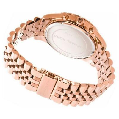 Shop Authentic Michael Kors Lexington Chronograph White Dial Rose Gold Steel Strap Watch For Women - MK8313 - Luxxuri