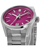  Shop Authentic Tag Heuer Carrera Date Automatic 18K Pink Dial Silver Steel Strap Watch for Women - WBN2313.BA0001 - Luxxuri
