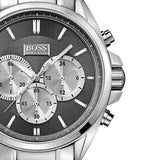  Shop Authentic Hugo Boss Driver Black Dial Silver Steel Strap Watch for Men - 1512883 - Luxxuri